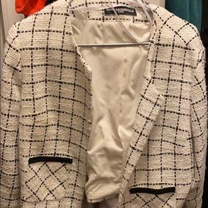 Black and white Karl lagerfeld blazer